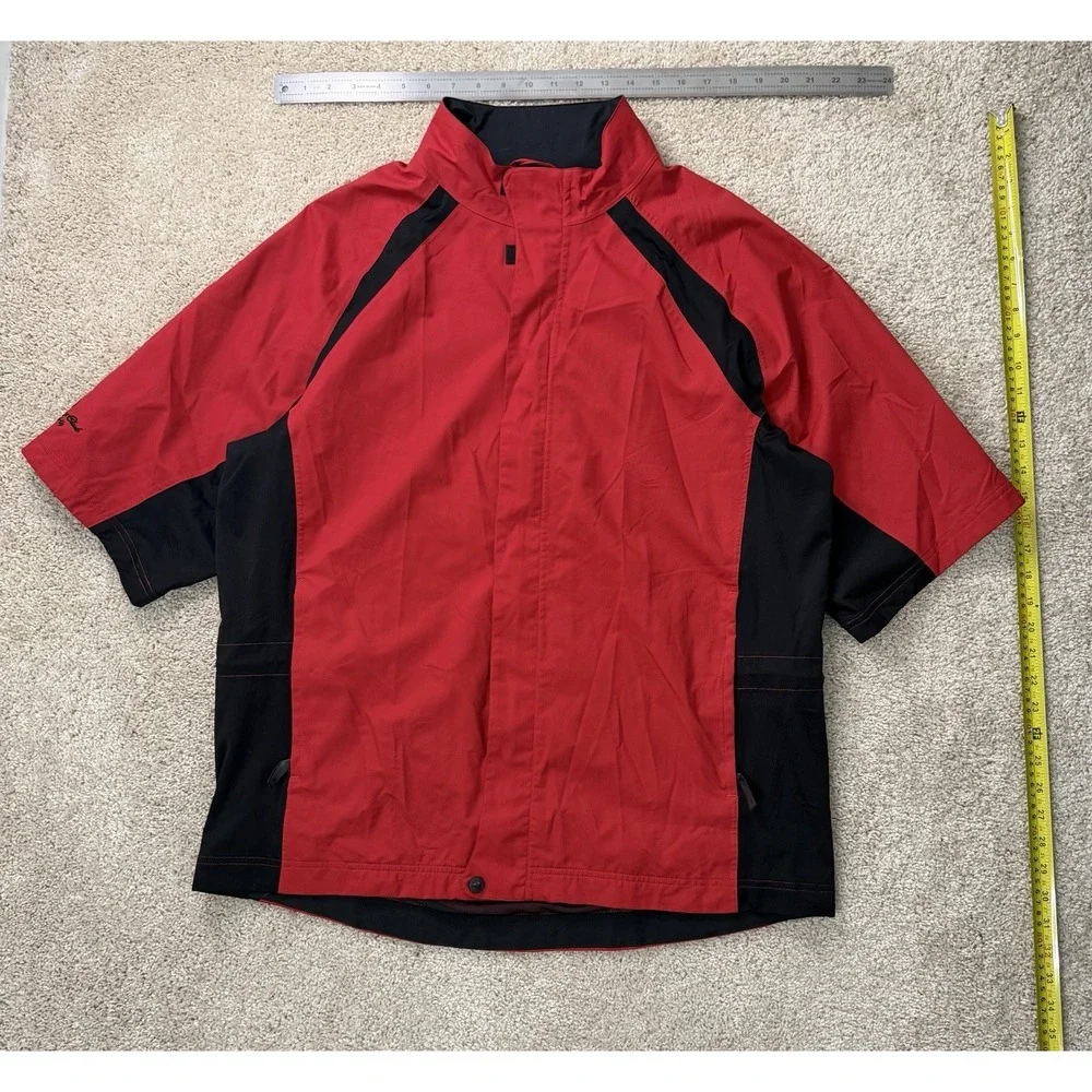 Adidas Golf Short Sleeve The Country Club Brookline 2007 Roundup Red‎ Large
